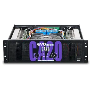 EVOaudio CA12 hochwertige 4000 W CA Serie Audio-Leistungsverstärker für Konzerte
