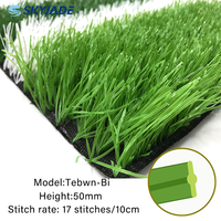 Gazon Artificiel SKYJADE pour Terrain de Football 40mm 50mm 55mm 60mm, Pelouse Synthétique Bicolore
