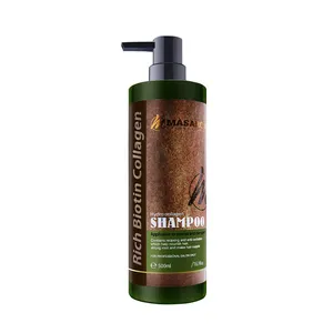 Masaroni Best Sell Organic Keratin Smoothin Nourishing Hydro Collagen Hair Shampoo In Bulk