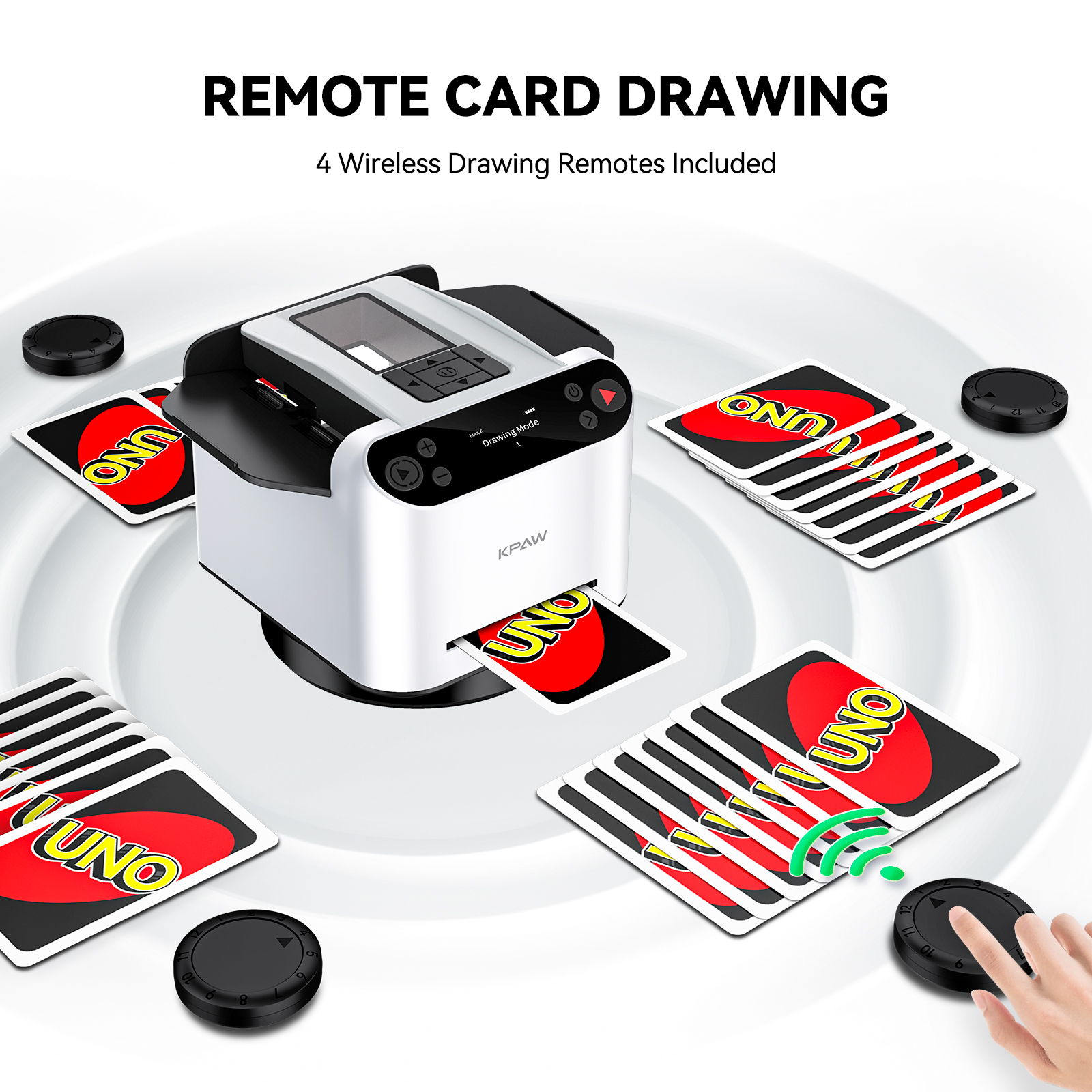Kpaw Automatic Shuffler Barajador Automático De Cartas KPAW - Modo Automático Y Kpaw Automatic Shuffler Barajador Automático De Cartas KPAW - Modo Automático Y