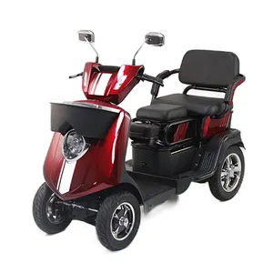 Fabrik preis Elektro magnetische Bremse 2 Sitze Senior Electric Mobility Scooter