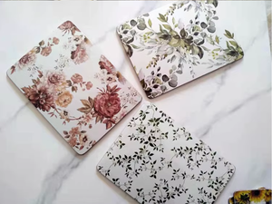 Ensemble complet de grande taille en bois tendre anti-brûlure Style nordique occidental <span class=keywords><strong>Tapis</strong></span> d'isolation <span class=keywords><strong>thermique</strong></span> léger Support de <span class=keywords><strong>tapis</strong></span> de table en <span class=keywords><strong>liège</strong></span> de luxe - Product Image 4