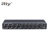 Carte son externe USB sans fil UMC404HD, interface MIDI, préamplis micro, voix réglable, compatible avec 10 appareils, studio