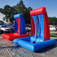 Réservoir gonflable de roulette de gunge de jeu de carnaval, réservoir gonflable de dunk d'eau avec la conception faite sur commande