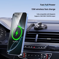 Pemegang Ponsel Magnetik Mobil dengan Pengisian Daya Nirkabel Pemegang Ponsel Navigasi Mobil Grosir