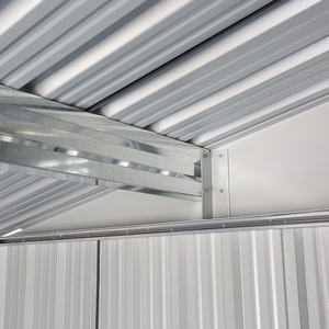 Vente <span class=keywords><strong>en</strong></span> gros de remise de <span class=keywords><strong>garage</strong></span> <span class=keywords><strong>en</strong></span> métal beige pour outils <span class=keywords><strong>Toit</strong></span> replié Stockage extérieur pour bâtiment de jardin <span class=keywords><strong>Bois</strong></span> traité sous pression pour stationnement de voiture - Product Image 5