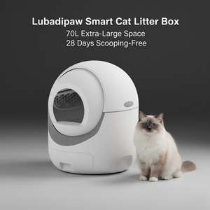 Lussuosa Lettiera Intelligente <span class=keywords><strong>per</strong></span> <span class=keywords><strong>Gatti</strong></span> con Controllo Wi-Fi e App, Autopulente, Controllo Odori, Grande Capacità <span class=keywords><strong>per</strong></span> Più <span class=keywords><strong>Gatti</strong></span> - Product Image 2