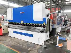 BLMA 110T/4000 Mm Hydraulic NC Press Brake Machine TP10S System For Metal Stainless Plate Sheet Bending