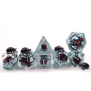Set di Dadi Poliedrici BEETLE per Giochi <span class=keywords><strong>da</strong></span> Tavolo, Vendita all'Ingrosso, Dadi in Plastica e Resina per DND e Avventure in Movimento - Product Image 3
