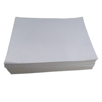 Vente en gros de napperons jetables enduits de couleur naturelle originale A4 sac alimentaire pour sandwich pain logo imprimable résistant à l'huile