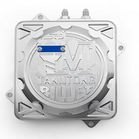 Applicable à Yamaha 17-25 XMAX300 Couvercle d'admission et de transmission de moteur modifié en alliage d'aluminium