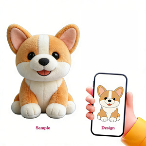 Juguete de Peluche Personalizado OEM ODM, Conejito de Peluche, Perro de Peluche, <span class=keywords><strong>Regalo</strong></span> de Cumpleaños para Niñas, Relleno de Algodón PP, Panda de Peluche - Product Image 2