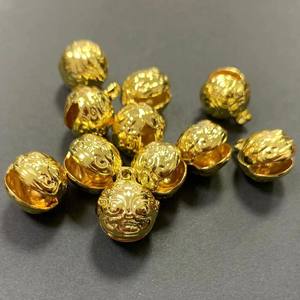 Venta al por mayor de coleccionables, campana de adorno de <span class=keywords><strong>bestia</strong></span> tallada a mano de Metal de cobre puro, venta al por mayor - Product Image 2