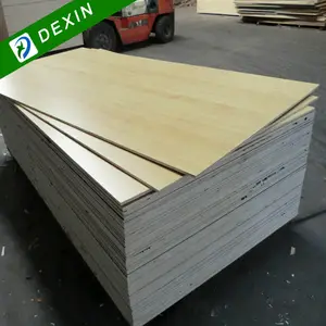 Good Service 3, 4,12,16mm Melamine Sperrholz/ Contreplaqu Double Sides Melamine Coated Plywood for Furniture or Decoration