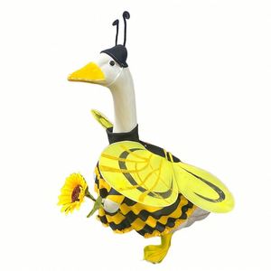 Nouveau style 2026 : Costume blanc de colibris et coccinelle pour l'ambiance champêtre, accessoires et tenue de canard de porche - Product Image 6