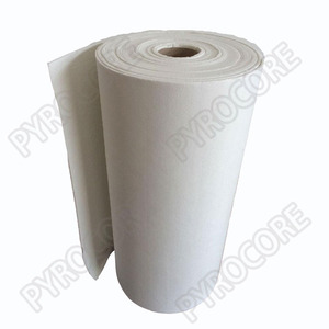 Materiales de <span class=keywords><strong>aislamiento</strong></span> súper térmico 1430c, papel de fibra cerámica Hz para microondas, bricolaje, fusión de vidrio, joyería - Product Image 1