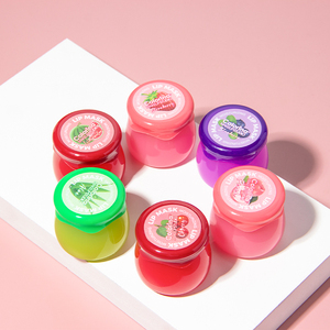 Exfoliante de labios profesional y máscara para dormir de noche protege el cuidado de los labios haz tu propia máscara de labios hidratante de marca para mujeres - Product Image 1