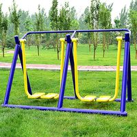 Équipement de fitness de qualité supérieure pour l'entraînement en extérieur, machine Air Walker individuelle pour renforcer et étirer les muscles des jambes
