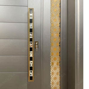 Fournisseur chinois <span class=keywords><strong>de</strong></span> portes en acier <span class=keywords><strong>de</strong></span> <span class=keywords><strong>sécurité</strong></span> extérieures simples et doubles, design <span class=keywords><strong>de</strong></span> luxe personnalisé, haute qualité, <span class=keywords><strong>prix</strong></span> bas - Product Image 4