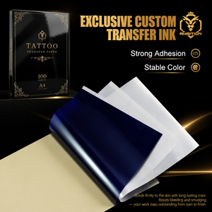 100 pièces <span class=keywords><strong>papier</strong></span> de transfert de <span class=keywords><strong>tatouage</strong></span> artiste à main levée copieur thermique pochoir papiers <span class=keywords><strong>pour</strong></span> fournitures de Machine de transfert de <span class=keywords><strong>tatouage</strong></span> - Product Image 3