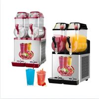Machine à granita commerciale MKK pour boissons glacées, garantie 1 an, état neuf, pour hôtels, restaurants, granita aux fruits, 110/220V