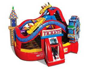 Castillo Inflable Comercial Nova NVWS-188, <span class=keywords><strong>Casa</strong></span> de Brinco de PVC, Estructura de Juego para Niños, Diversión Recreativa para Fiestas y Ferias al Aire Libre - Product Image 3