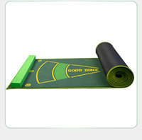 Tapis d'entraînement au putting Caiton, mini tapis vert, simulateur d'intérieur, tapis de putting pour la maison et le bureau