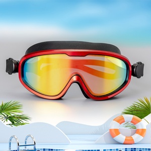 Lunettes de natation professionnelles pour adultes |   Lunettes de soleil de grande taille, anti-buée, étanches, haute définition, protection UV, haute qualité - Product Image 2