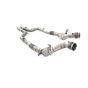 ท่อระบายไอเสียสเตนเลสสตีลสำหรับรถเมอร์เซเดสเบนซ์ <span class=keywords><strong>Maybach</strong></span> S600 W222 <span class=keywords><strong>V12</strong></span> 6.0ตันพร้อมเกราะกันความร้อนอะไหล่รถยนต์ - Product Image 1