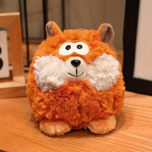 Peluche di Animali della Foresta, Palla di Pelliccia, Volpe, Pecora, <span class=keywords><strong>Lupo</strong></span>, <span class=keywords><strong>Cane</strong></span>, Orso, Compagno e Calmante - Product Image 2