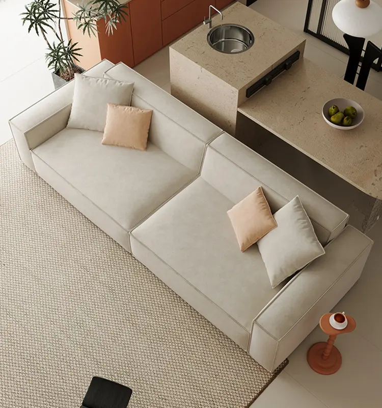 Meubles modernes de salon, sofa de salon, sofa de compression de vide, sofa de salon de luxe, sofa de compression
