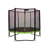 Sundow Gros 6ft-16ft Printemps Jeux À L'élastique avec Enceinte De Sécurité Extérieure Trampoline