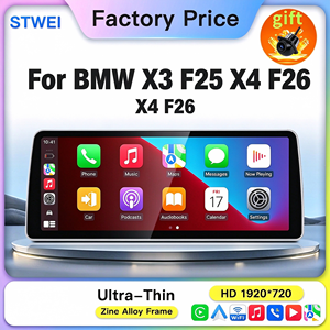 Autoradio Android STWEI 10,25 pouces pour BMW X3 F25 X4 F26 2011-2017 CIC NBT CarPlay sans fil GPS 6+64 Go - Product Image 2