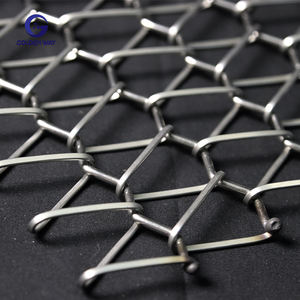 ผ้าม่านตาข่ายโลหะแบบยืดหยุ่นสำหรับงานตกแต่งแบบทอลวดทองเหลืองสำหรับใช้ตกแต่งหน้าจอบริการตัดตามแบบ - Product Image 6