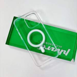 A prueba de caídas y diseño de carcasa vacía Promax Acrílico Magnético Soft Shell Advanced Funda de <span class=keywords><strong>teléfono</strong></span> transparente para iPhone 14 - Product Image 4