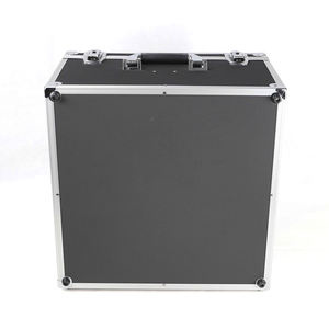 Mallette de rangement en aluminium de grande capacité personnalisée pour 2 rangées de CD, 200 pièces, étuis en aluminium pour disques vinyles et albums LP - Product Image 3