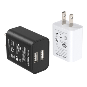 Ul chứng nhận cargador kép USB điện thoại du lịch Sạc EU chúng tôi tường cắm sạc khối 2 cổng 5V 2.1A 2100mA AC DC Power Adapter - Product Image 4