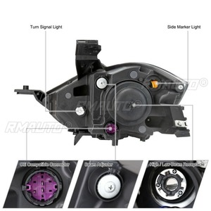 Para Dodge Dart 2013-2016, Faros Antiniebla, Luces de Circulación Diurna, Faros Antiniebla Impermeables, Modificación del Conjunto de Faros Delanteros 68085141AL - Product Image 3