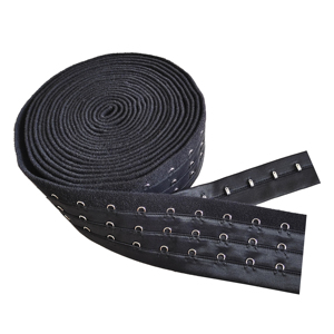 Ruban à crochets et à œillets en rouleau, accessoires d'extension de sous-vêtements personnalisés en usine, <span class=keywords><strong>1</strong></span> yard - Product Image 1