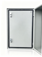 Boîte de distribution électrique PXT industrielle étanche murale en acier laminé à froid/acier inoxydable IP65 AC/DC