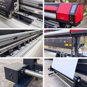 Lớn định dạng 5ft 10ft rộng định dạng máy in và máy cắt xp600 <span class=keywords><strong>3.2m</strong></span> 1.8m truyền nhiệt Vinyl biểu ngữ sinh thái dung môi máy in - Product Image 5