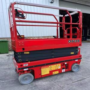 Skylift 6m Eléctrico Hidráulico Móvil Autopropulsado Construcción al aire libre Decoración de interiores Diseño Montaje Elevador de tijera - Product Image 6