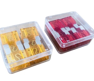 KITS DE BOÎTE EN PLASTIQUE MICRO <span class=keywords><strong>MINI</strong></span> <span class=keywords><strong>FUSIBLE</strong></span> À LAME 50PCS 80PCS 100PCS 3A 5A 10A 15A 20A 25A 30A <span class=keywords><strong>40A</strong></span> - Product Image 6