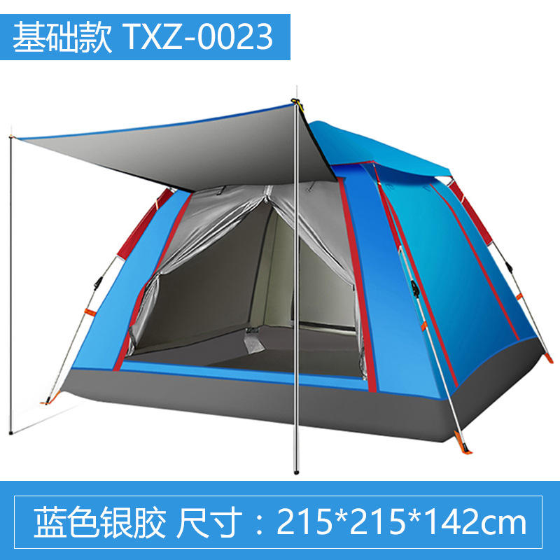 Modelo Azul-Verde Plateado Totalmente Automático para 3-4 Personas [0023]