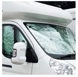 RV <span class=keywords><strong>caravane</strong></span> camping-car fenêtre avant pare-brise couverture interne stores thermiques pour Peugeot Fiat Ducato <span class=keywords><strong>2020</strong></span> - Product Image 1