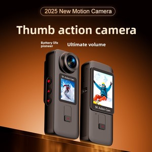 Cámara Deportiva 5k WiFi Antivibración con Doble Pantalla, Resistente al Agua, Cámara de Acción Portátil, Grabadora de Video de Viaje, Cámara Subacuática - Product Image 3