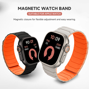 Nueva Correa de Reloj de Silicona, Correa Deportiva Magnética Suave para <span class=keywords><strong>Apple</strong></span> <span class=keywords><strong>Watch</strong></span> Series 6/7/8/9/10/11 38mm 40mm 42mm 44mm 46mm 49mm - Product Image 2