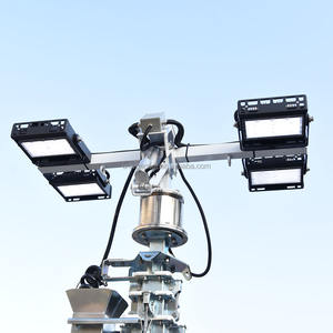 Remolques de torre de iluminación portátiles respetuosos con el medio ambiente Torres de luz LED solares en <span class=keywords><strong>alquiler</strong></span> - Product Image 6