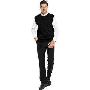 2025 <b>Men's</b> Business Cotton <b>Jumper</b> Top <b>Knitted</b> Sweater Vest - Product Image 4