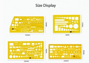Plantilla de Símbolos de Lectura de Mapas NATO DF 8353, Plantilla para Creación de Símbolos de Mapas - Product Image 6